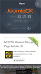 Mobile Screenshot of joomlack.fr